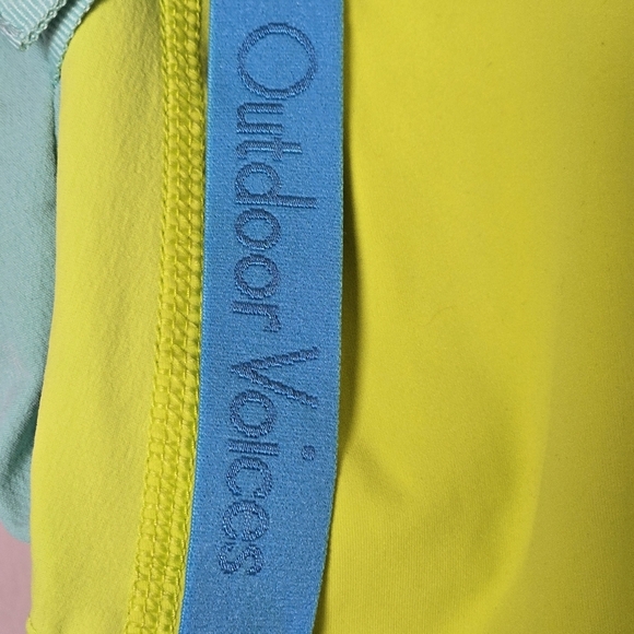 Outdoor Voices X Disney Snacks Shorts Goofy Lime Green - Picture 5 of 14